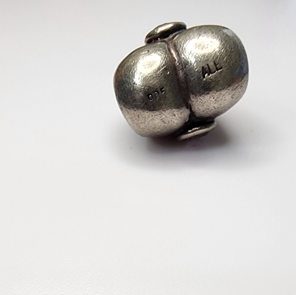 Pandora Heart Sterling Silver Charm With Pink Cubic Zirconia - Picture 3 of 6